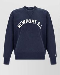 Polo Ralph Lauren - Cotton-Blend Logo-Print Sweatshirt - Lyst