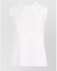 Fabiana Filippi - Silk Top Lace Insert - Lyst