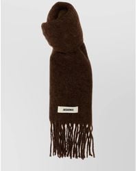 Jacquemus - Fringed Wool-Blend Scarf - Lyst