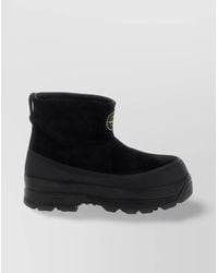 Stone Island - Suede Ankle Boots - Lyst