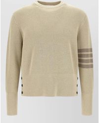 Thom Browne - Cotton Round-Neck Sweater - Lyst