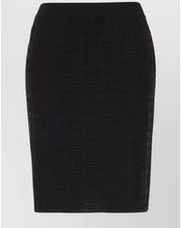 Givenchy - Embroidered Pencil Skirt - Lyst