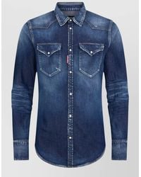 DSquared² - Pefecto Wash Classic Shirt - Lyst