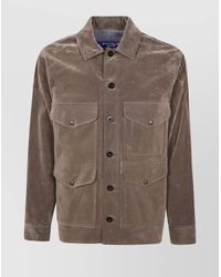 Junya Watanabe - Collared Jacket With Long Sleeves And Pockets - Lyst