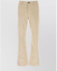 GIMAGUAS - Velvet Rene Trousers Pockets Belt Loops - Lyst