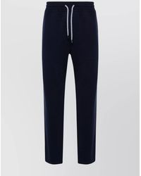 Brunello Cucinelli - Cashmere Blend Tapered Track Pants - Lyst