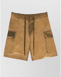 Uma Wang - Panther Chino Shorts Cargo Pockets - Lyst