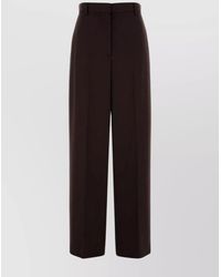 Stella McCartney - Wool Straight-Leg Trousers - Lyst