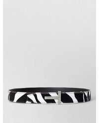 Tom Ford - Leather Zebra-Print Belt - Lyst