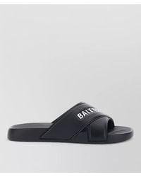 Balenciaga - Lace Flat Sole Open Toe Sandals - Lyst