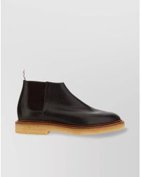 Thom Browne - Leather Chelsea Boots - Lyst