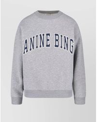 Anine Bing - Knitwear With Ribbed Cuffs And Hem - Lyst