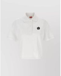 KENZO - Organic Cotton Boke Flower 2.0 Polo Shirt - Lyst