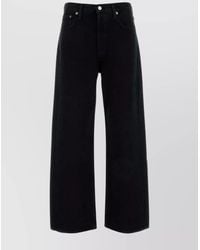 Agolde - Denim Wide-Leg Trousers - Lyst