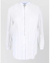 The Seafarer - Long Sleeve Top Buttoned Cuffs Chain Detail - Lyst