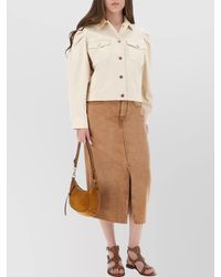 Isabel Marant - Jacket With Chest Pockets And Collared Neck - Lyst