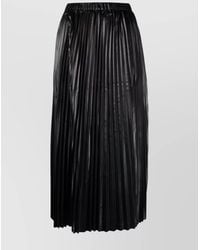 Junya Watanabe - Cotton Pleated Cropped Skirt - Lyst