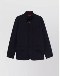 Fay - Stand-Collar Jacket - Lyst