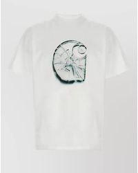 Carhartt - Shattered Graphic Logo Crew Neck T Shirt - Lyst