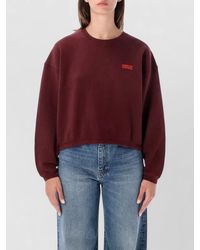 American Vintage - Cotton Relaxed-Fit Crew-Neck Sweatshirt - Lyst