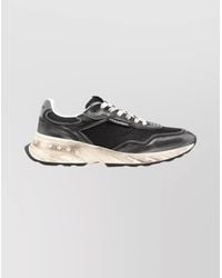 DSquared² - Leather Paneled Low-Top Sneakers - Lyst