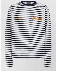 DSquared² - Long-Sleeved Crew Neck Shirt With 'Rebels' Graphic - Lyst