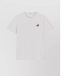 Maison Kitsuné - Cotton Regular-Fit Fox Head T-Shirt - Lyst