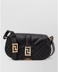 Versace - Na Lamb Leather Clutch Bag - Lyst