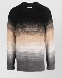 Laneus - Knitwear With Gradient Pattern And Soft Texture - Lyst