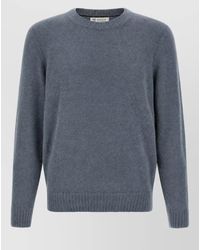 Brunello Cucinelli - Cashmere-Blend Ribbed Crew-Neck Jumper - Lyst