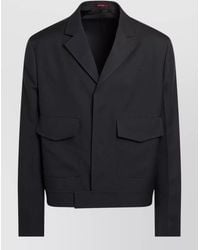 Gucci - Jacket Long Sleeves Notched Lapel Flap Pockets - Lyst