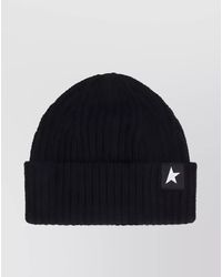Golden Goose - Wool Ribbed Beanie - Lyst