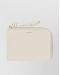 Jil Sander - Leather Envelope Coin Purse - Lyst
