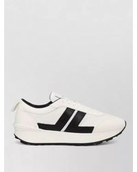 Lanvin - Leather Bumpr Low-Top Sneakers - Lyst