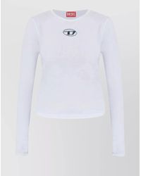 DIESEL - Cotton Slim-Fit Long-Sleeve T-Shirt - Lyst