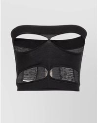 Rick Owens - Virgin Wool Slim-Fit Bandeau Top - Lyst