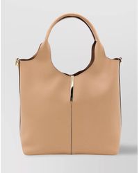 Tod's - Shoulder Bag With Detachable Strap And Top Handles - Lyst