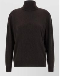Brunello Cucinelli - Monile Cashmere High Collar Sweater - Lyst