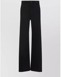 Lemaire - Twisted Wide-Leg Trousers - Lyst