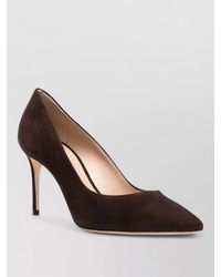 Casadei - Leather Julia Classic Pumps - Lyst