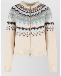 Closed - Wool-Blend Fitted Cardigan - Lyst