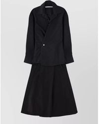 Alexander Wang - Organic Cotton Long Wrap Dress - Lyst
