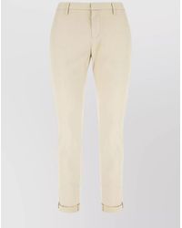 Dondup - Stretch Cotton Straight-Leg Chino Trousers - Lyst