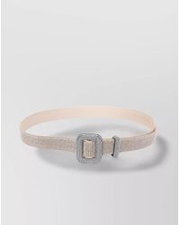 Benedetta Bruzziches - Crystal Embellished Adjustable Length Belts - Lyst