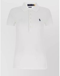 Polo Ralph Lauren - Cotton Piqué Slim-Fit Short-Sleeve Polo Shirt - Lyst