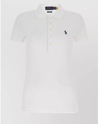 Polo Ralph Lauren - Cotton Piqué Slim-Fit Short-Sleeve Polo Shirt - Lyst