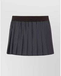 Miu Miu - Mini Skirt - Lyst