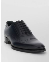 Gucci - Leather Lace Up Oxford Shoes Almond Toe - Lyst