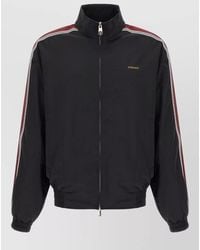 Versace - Crinkled Nylon Bomber Jacket - Lyst