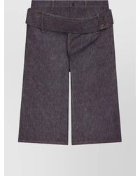 Courreges - Cotton Bermuda Shorts - Lyst
